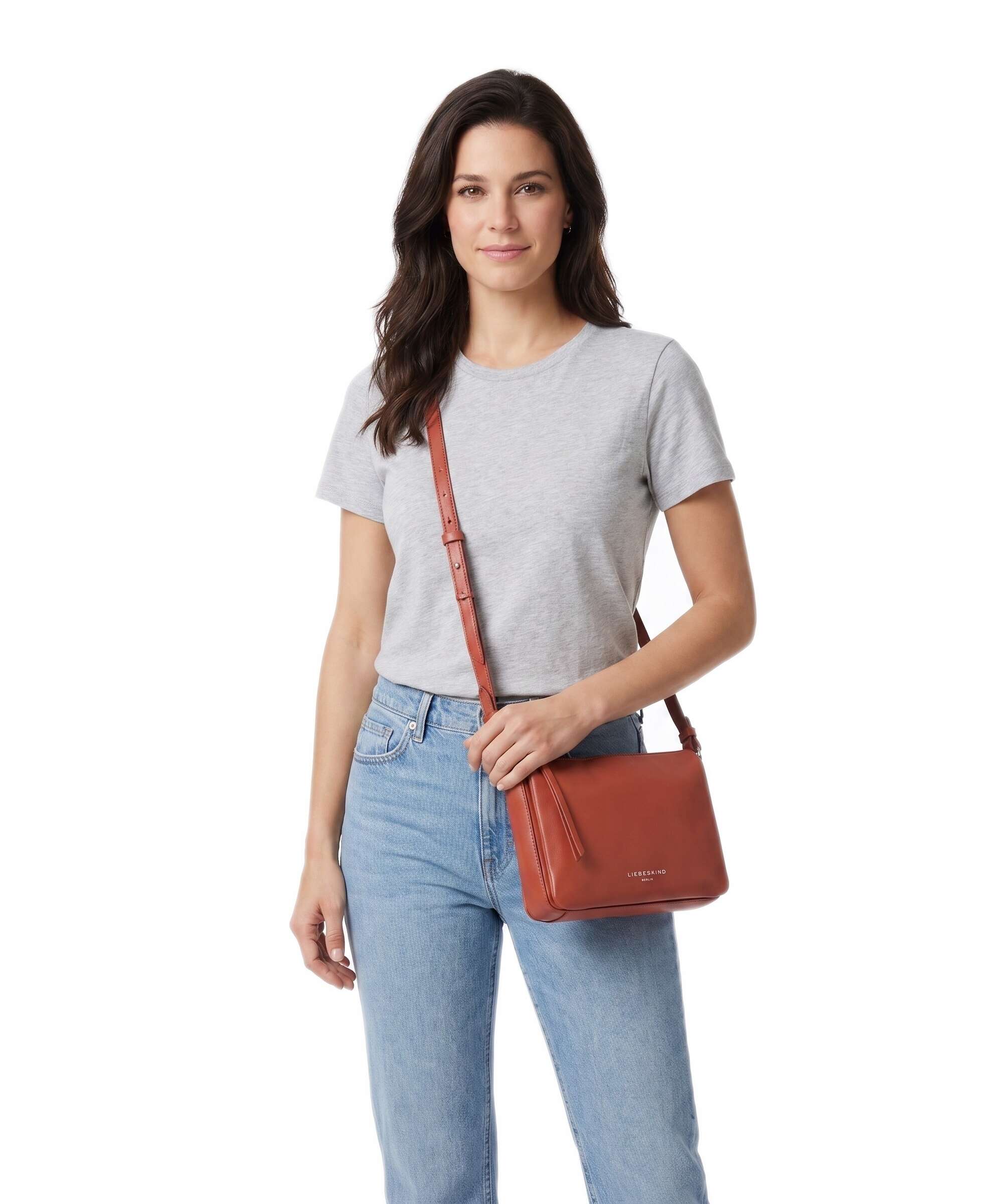 Liebeskind Nina Indian Sheep M Crossbody bag red rock