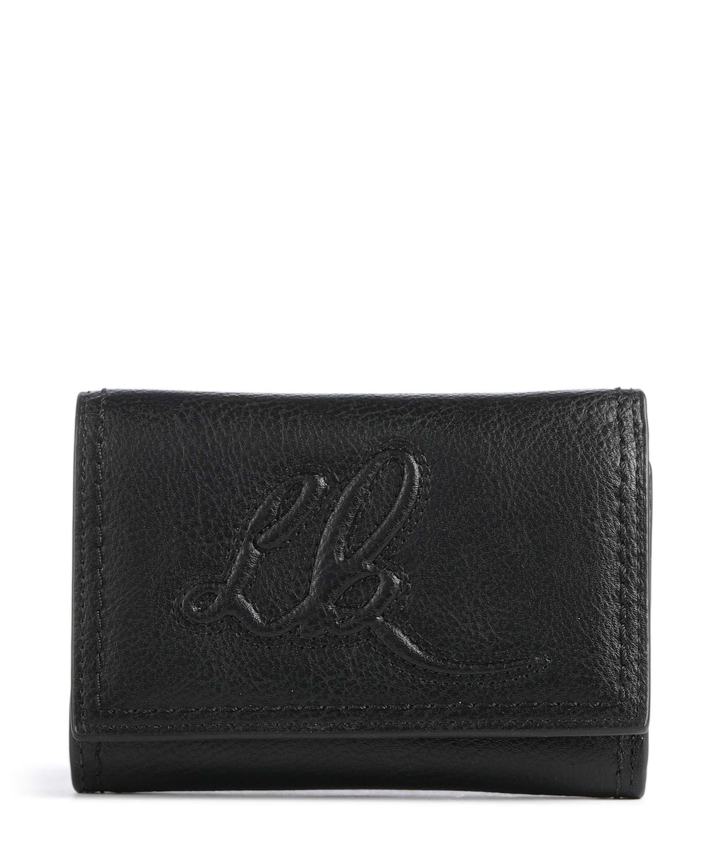 Liebeskind Linn Capri Cow Naturale M Wallet black