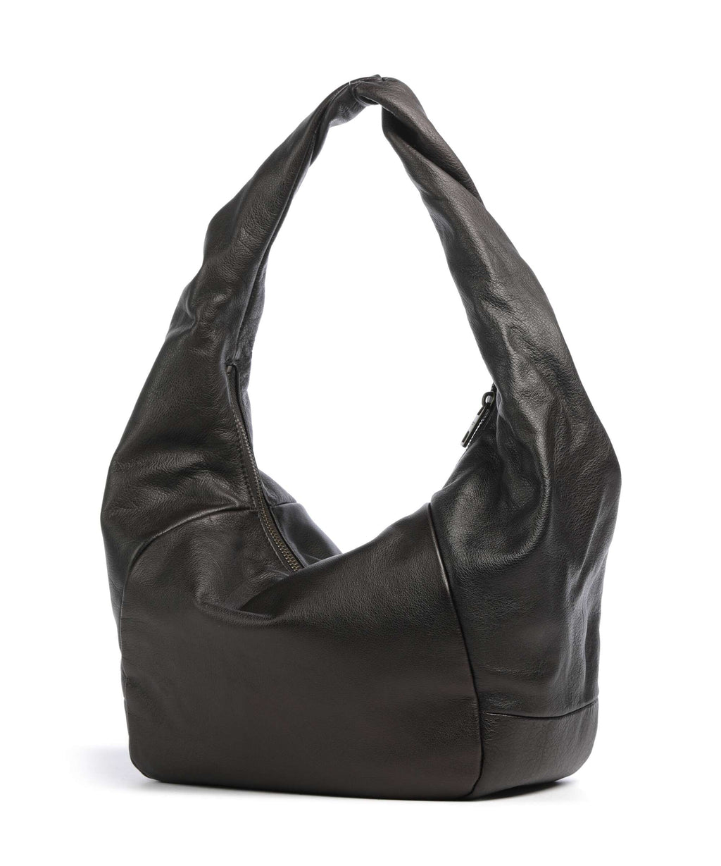 Liebeskind Farrah II Yak 3D M Hobo bag deep soil