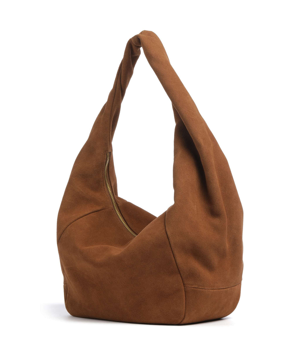 Liebeskind Farrah II Hydro Suede M Hobo bag brown