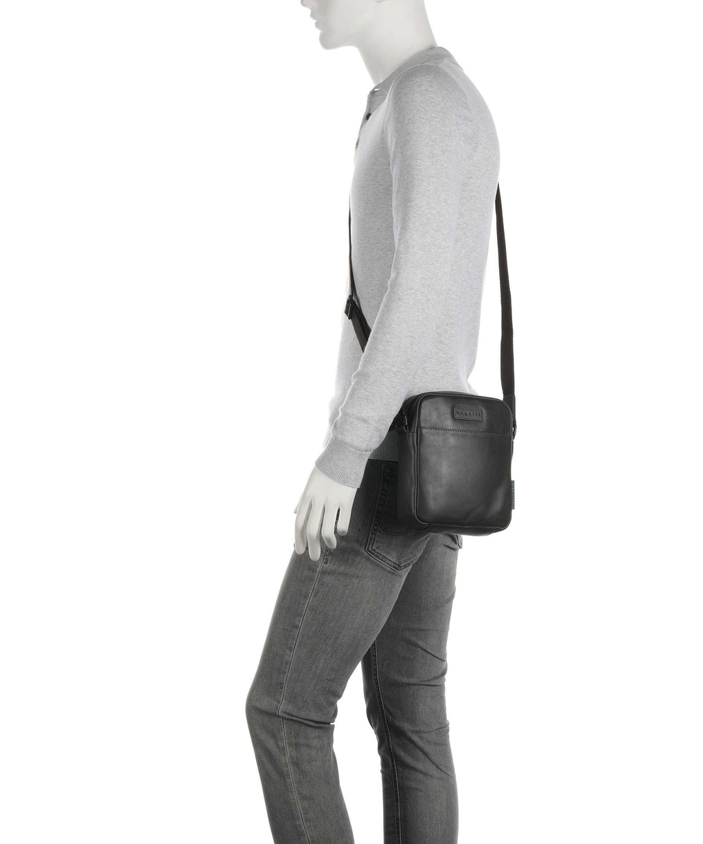 Bugatti Clark Crossbody bag dark brown