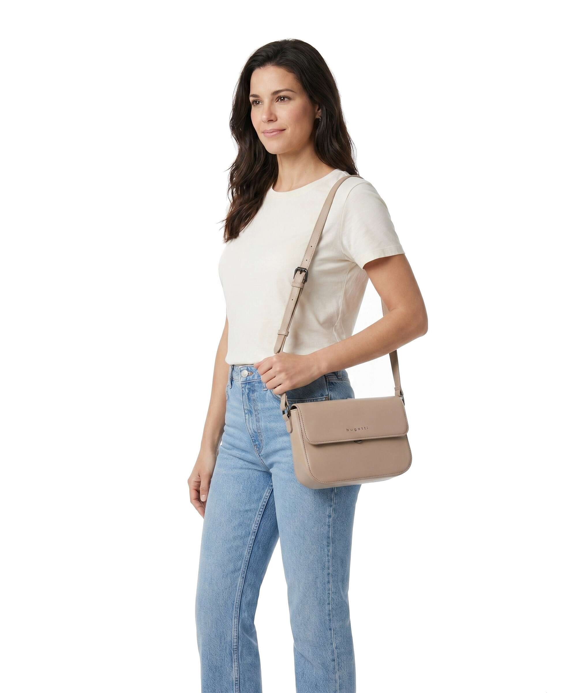 Bugatti Almata Crossbody bag sand