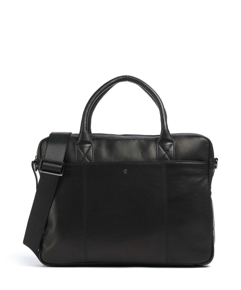 Bugatti Black Magic Briefcase schwarz