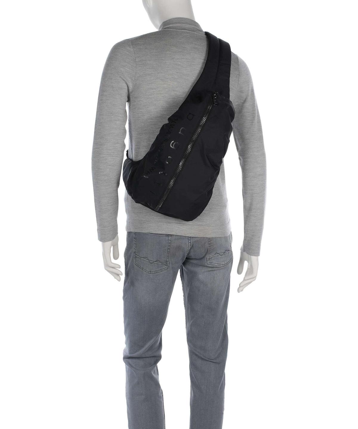 Bugatti Letter's Sling bag schwarz