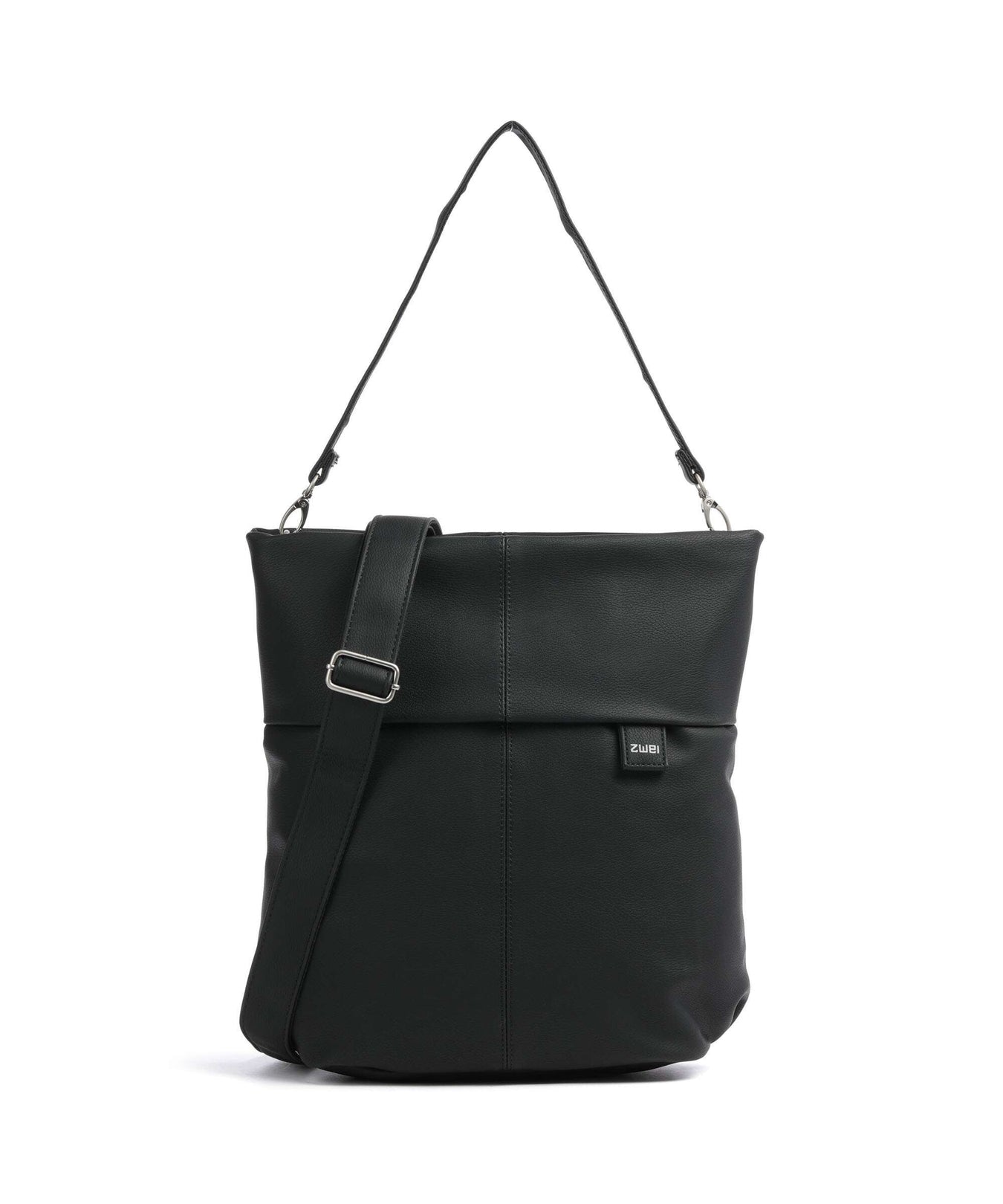 Zwei Mademoiselle M140 Hobo bag nubuk black