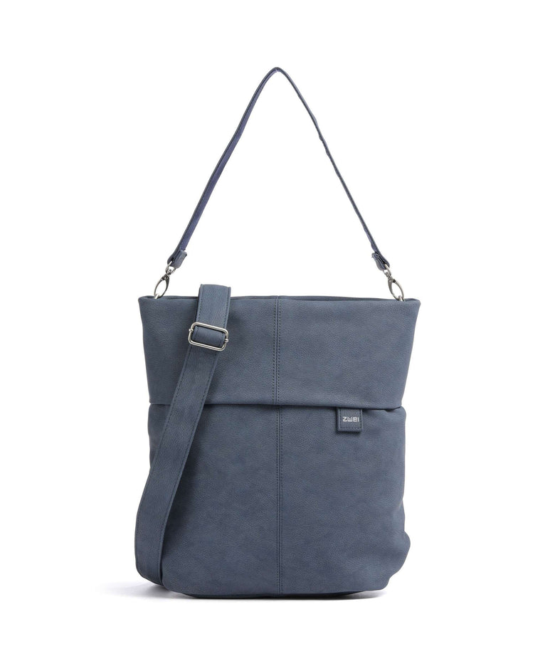 Zwei Mademoiselle.M M140 Hobo bag nubuk blue