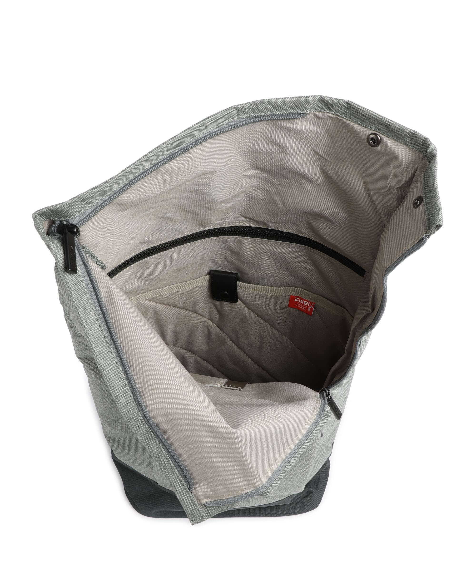 Zwei Benno BE250 Rolltop backpack eucalyptus
