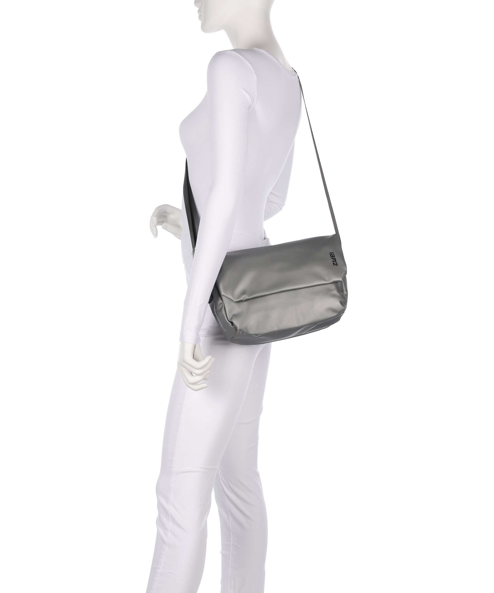 Zwei Cargo Messenger bag metallic stone