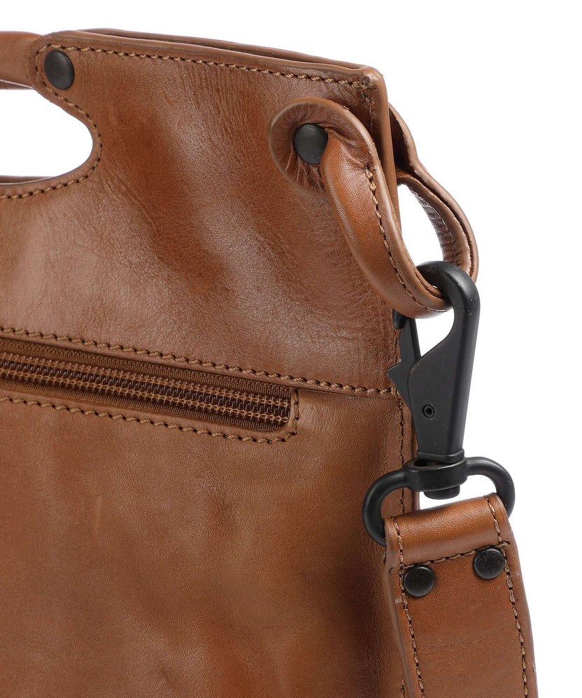 Aunts & Uncles Grandma's Luxury Club Mrs. Pancake Shoulder bag cognac