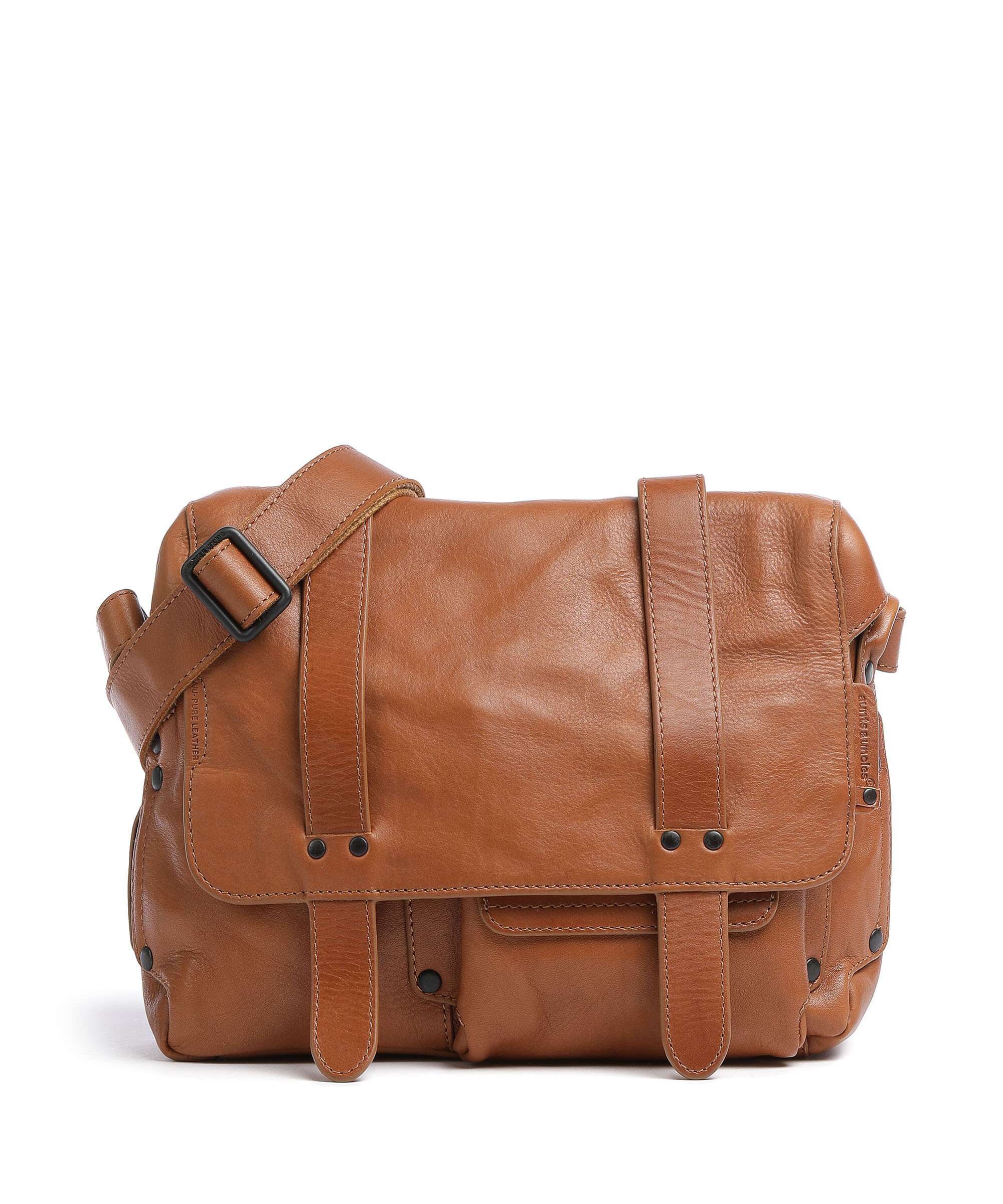 Aunts & Uncles Grandma's Luxury Club Miss Applepie Crossbody bag caramel