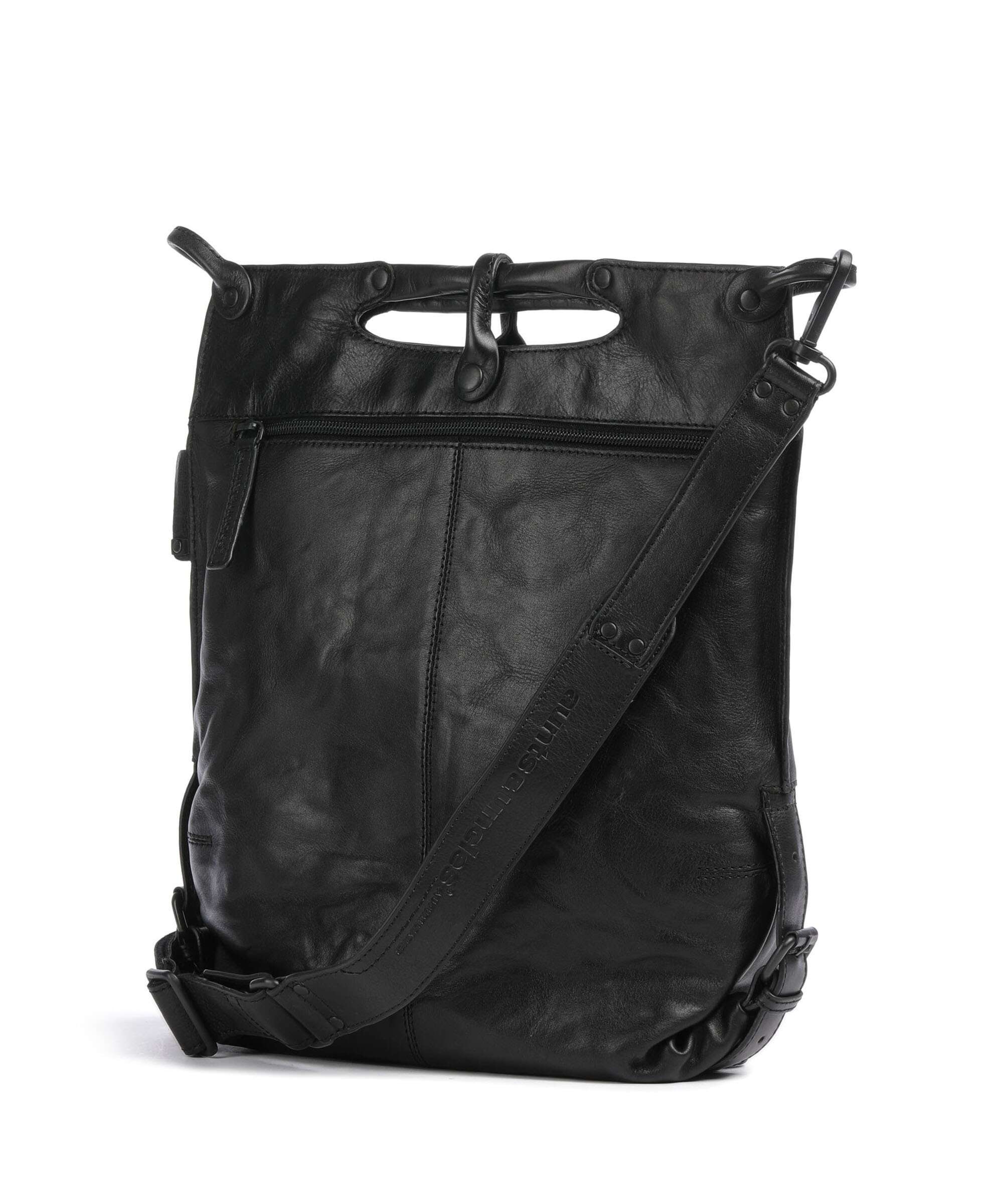 Aunts & Uncles Grandma's Luxury Club Mrs. Pancake Shoulder bag jet black