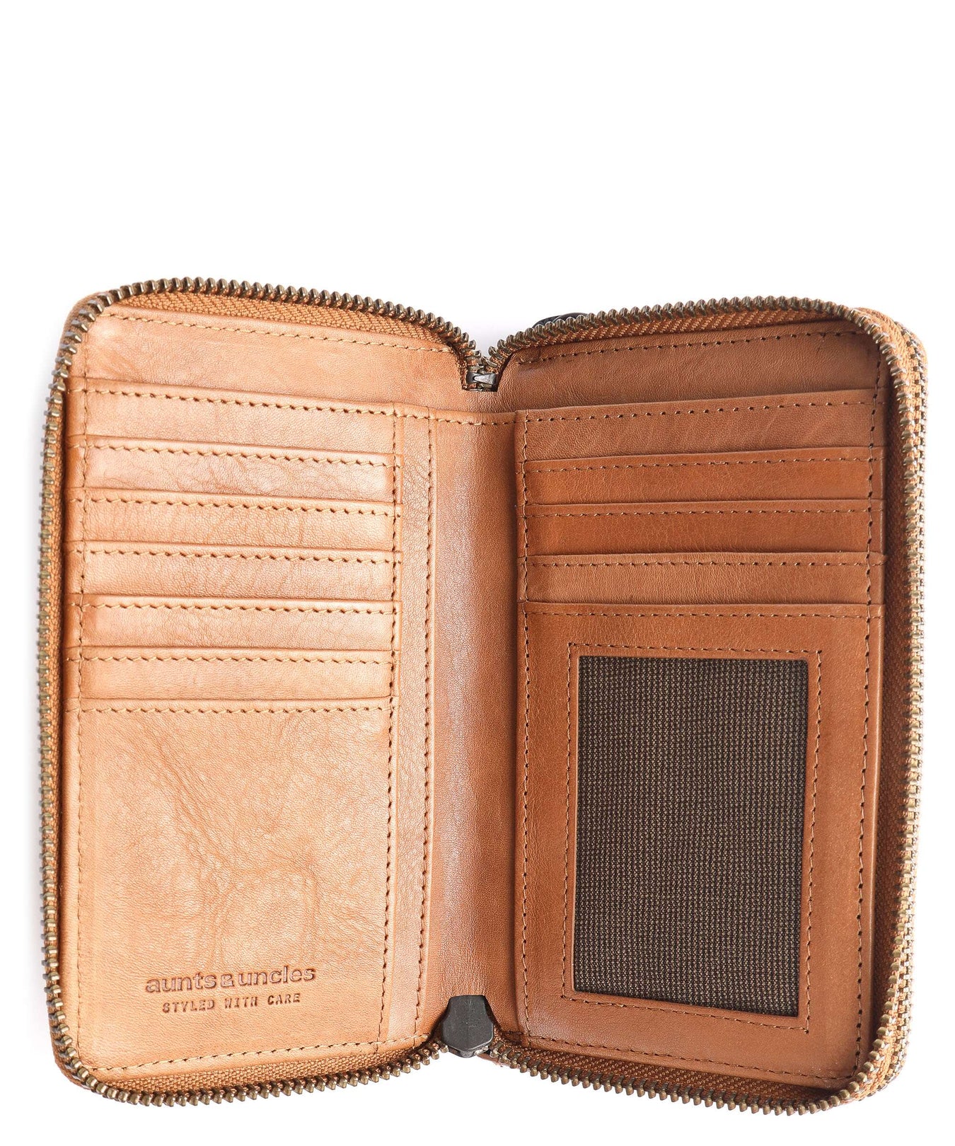 Aunts & Uncles Grandma's Luxury Club Betty RFID Wallet caramel