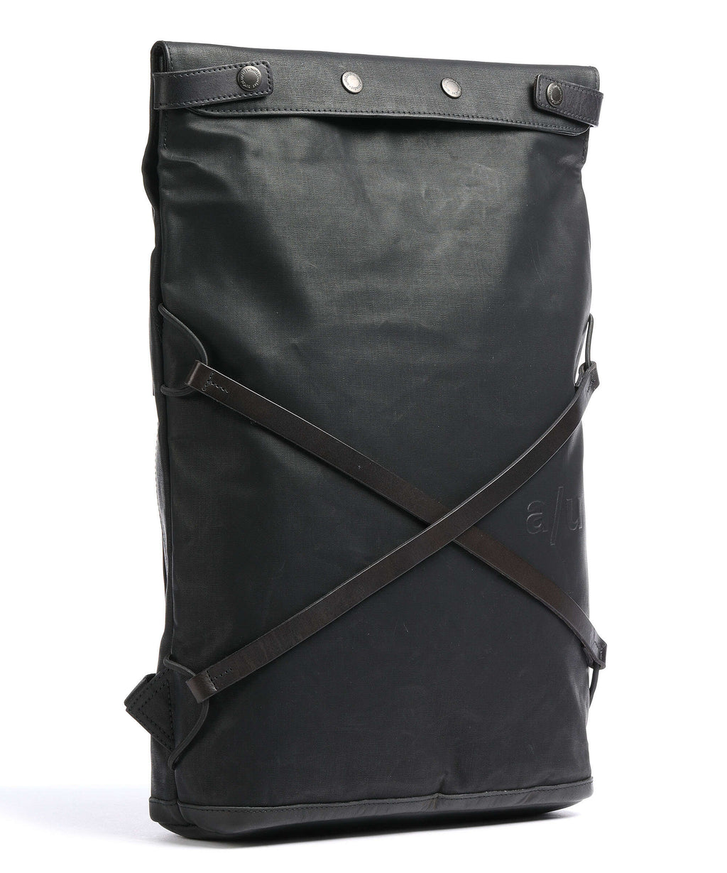 Aunts & Uncles Japan Yokohama Rolltop backpack black