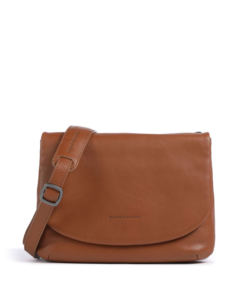 Aunts & Uncles Jamie's Orchard Pepino Crossbody bag cognac