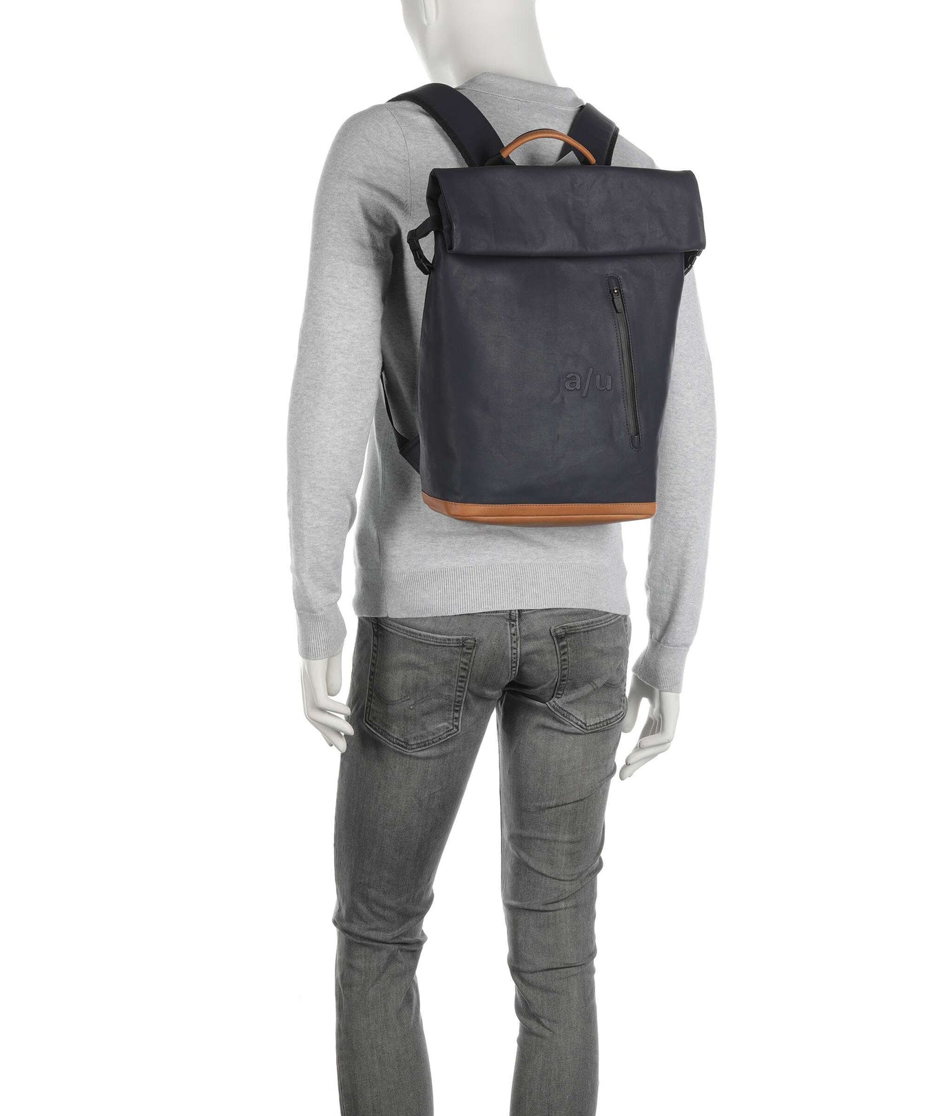 Aunts & Uncles Japan Tokio Rolltop backpack night blue