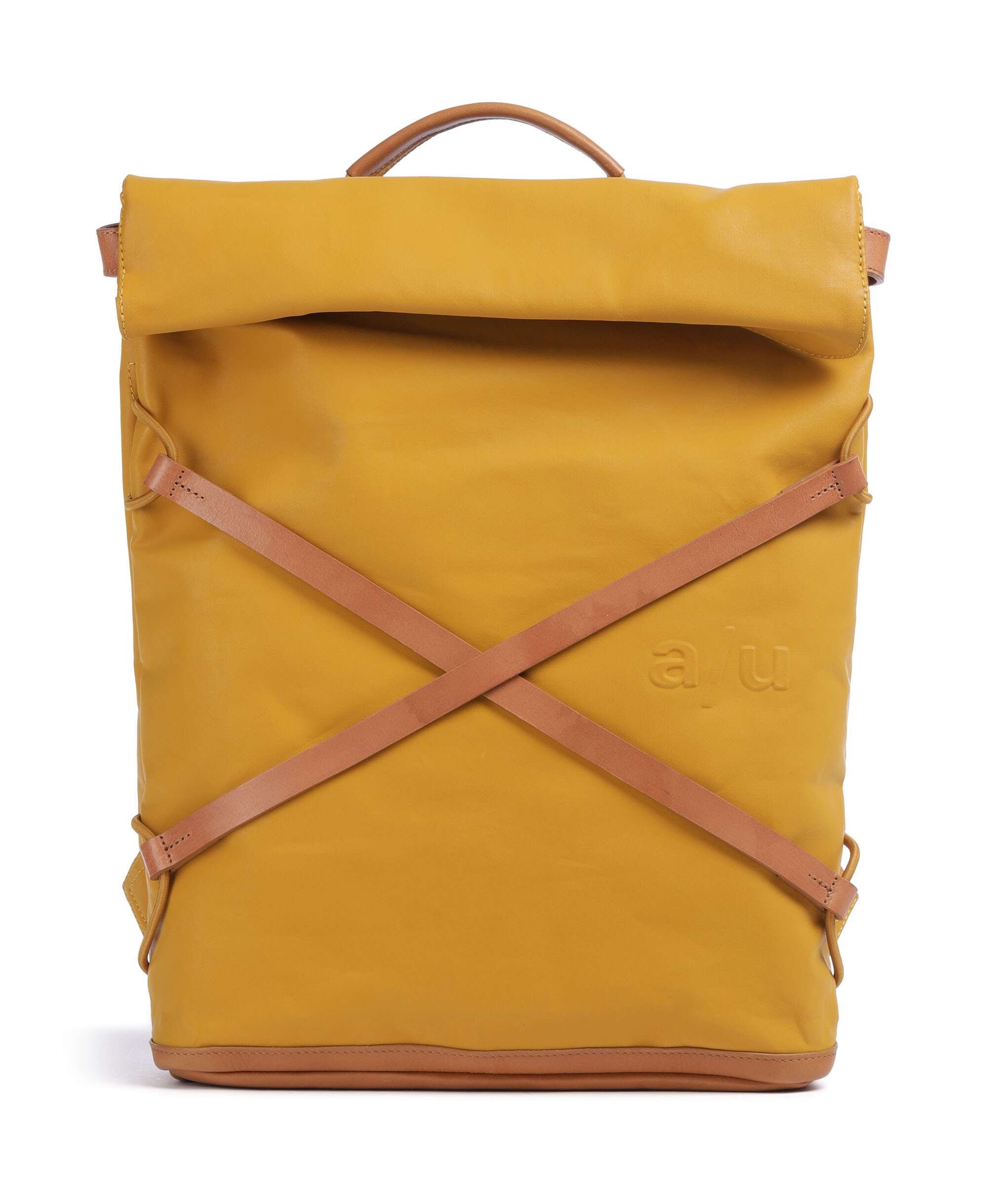 Aunts & Uncles Japan Yokohama Rolltop backpack mustard