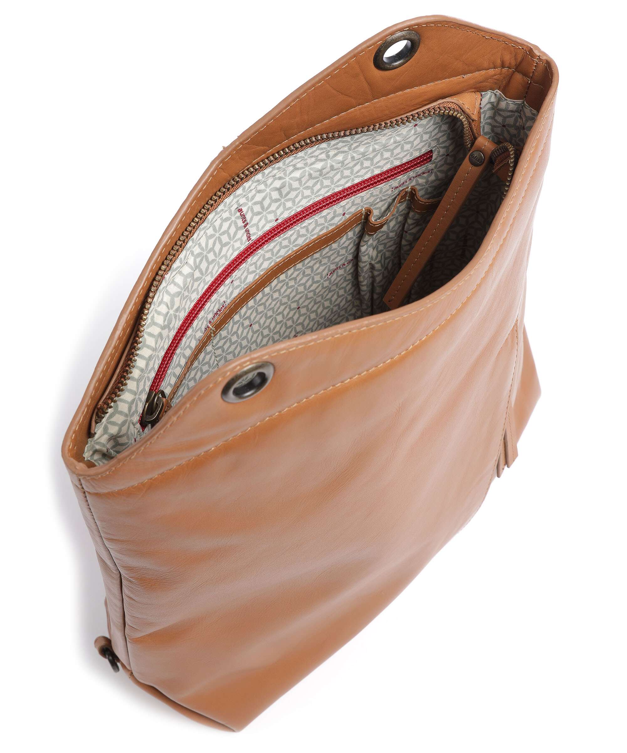 Aunts & Uncles Jamie's Orchard Bramble Backpack bag cognac