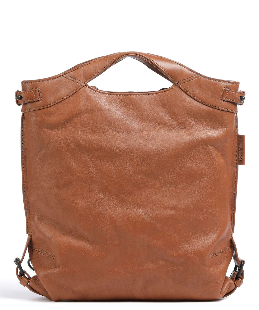 Aunts & Uncles Grandma's Luxury Club Mrs. Peach Crumble Backpack bag caramel