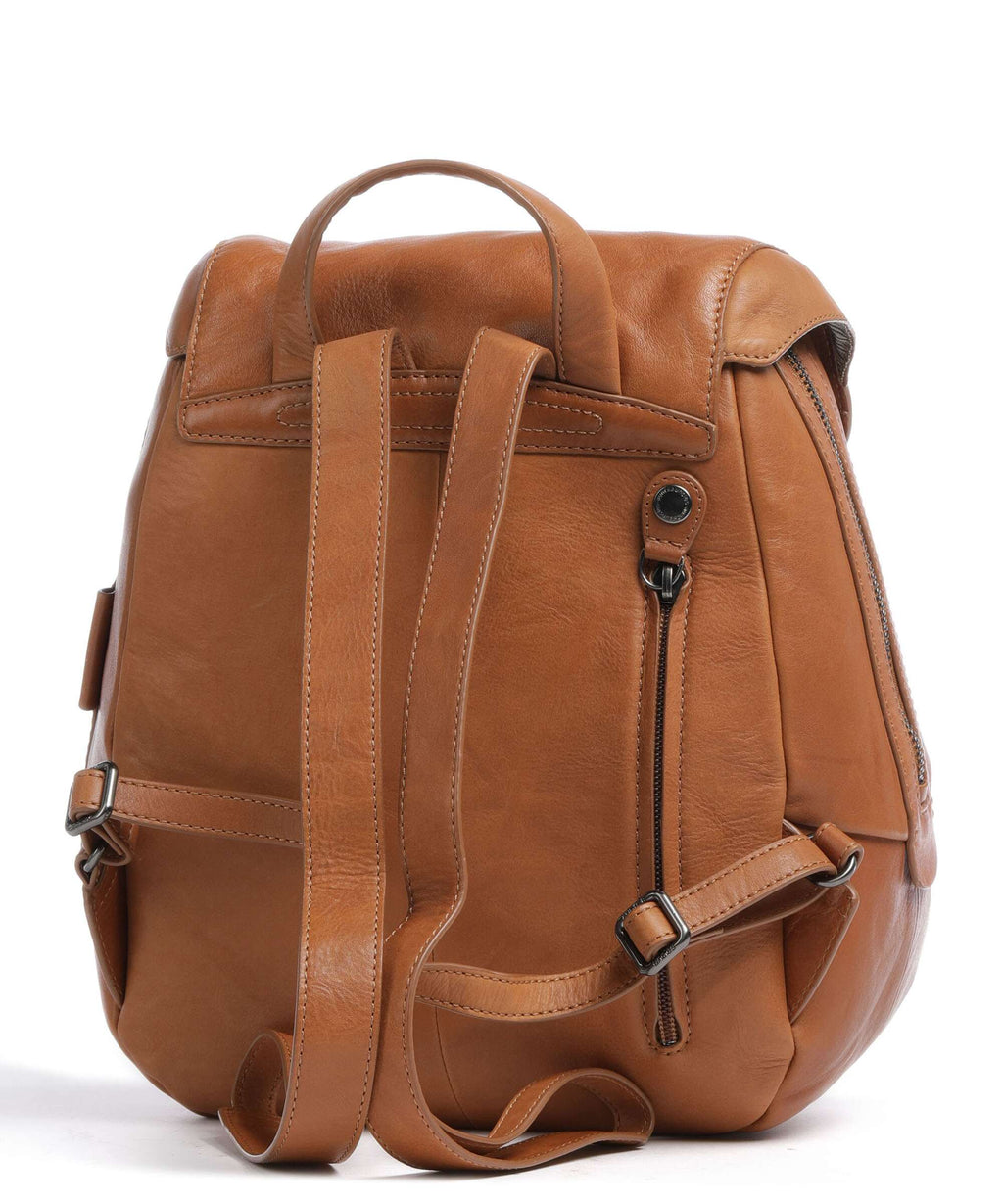Aunts & Uncles Grandma's Luxury Club Mrs. Dumpling Backpack caramel