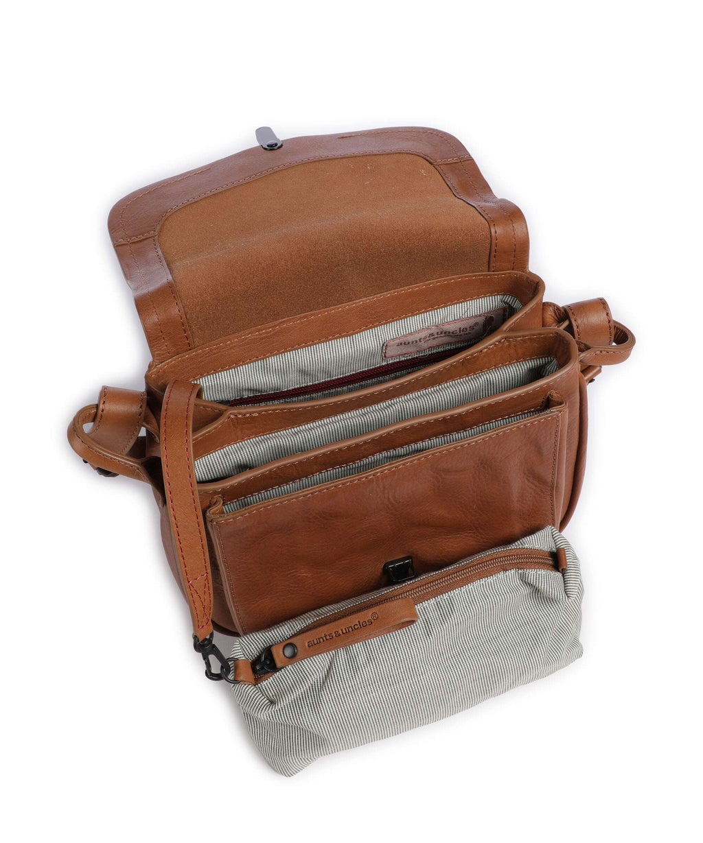 Aunts & Uncles Grandma's Luxury Club Mrs. Meringue Pie Crossbody bag caramel