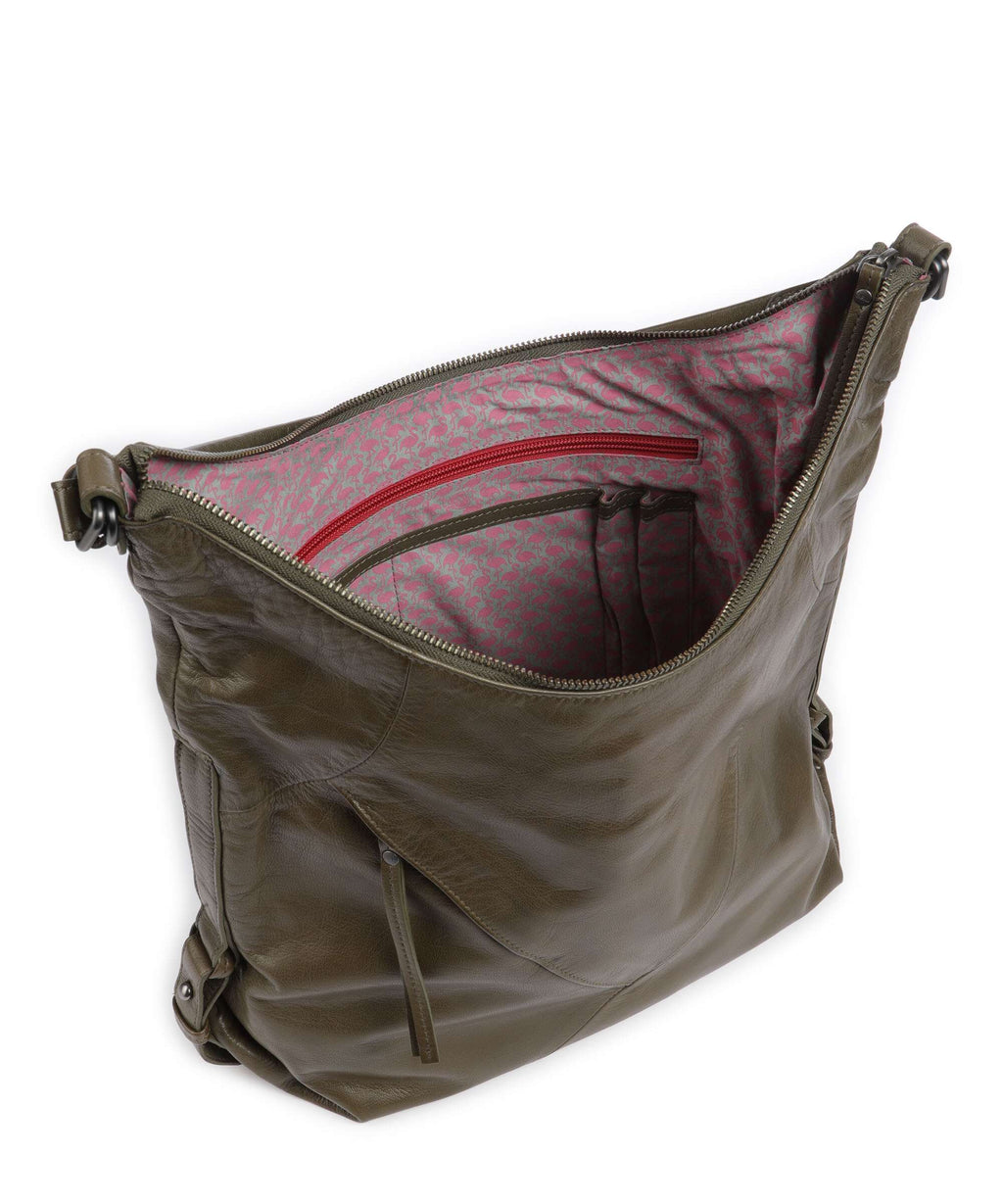 Aunts & Uncles Guerilla Gardeners Chloe Hobo bag mistletoe