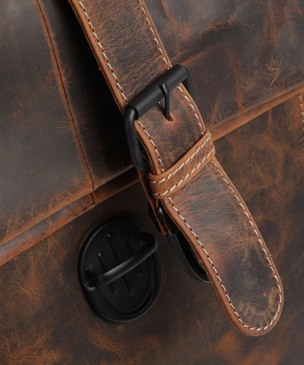 Jack Kinsky Baltimore 15 Laptop backpack cognac 