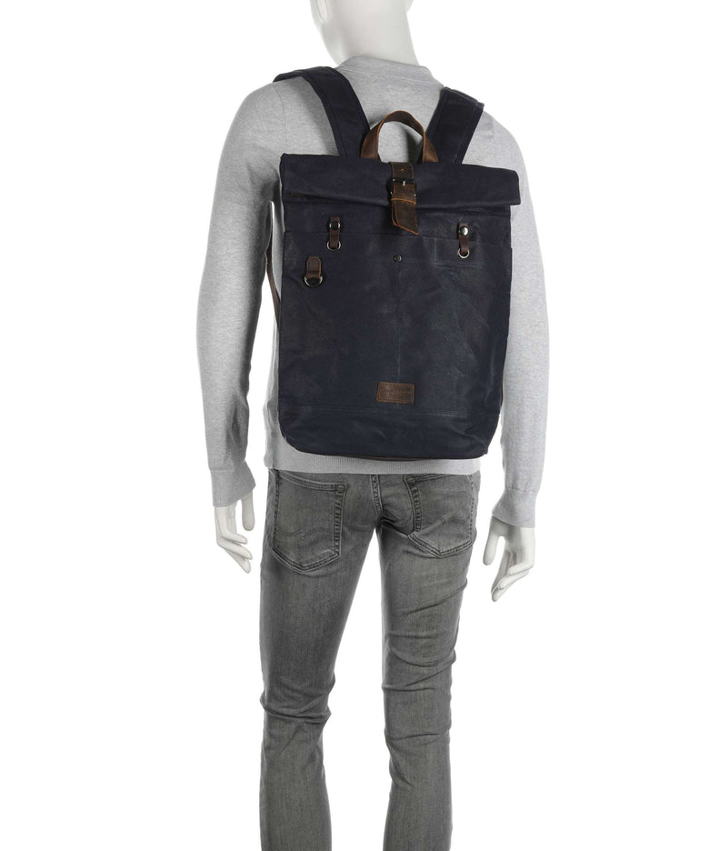 Jack Kinsky Dakar 1 Rolltop backpack navy