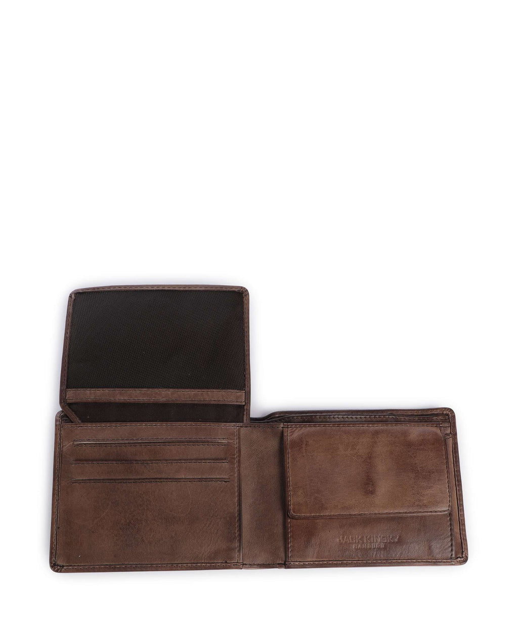 Jack Kinsky Nelson 101 Wallet mokka