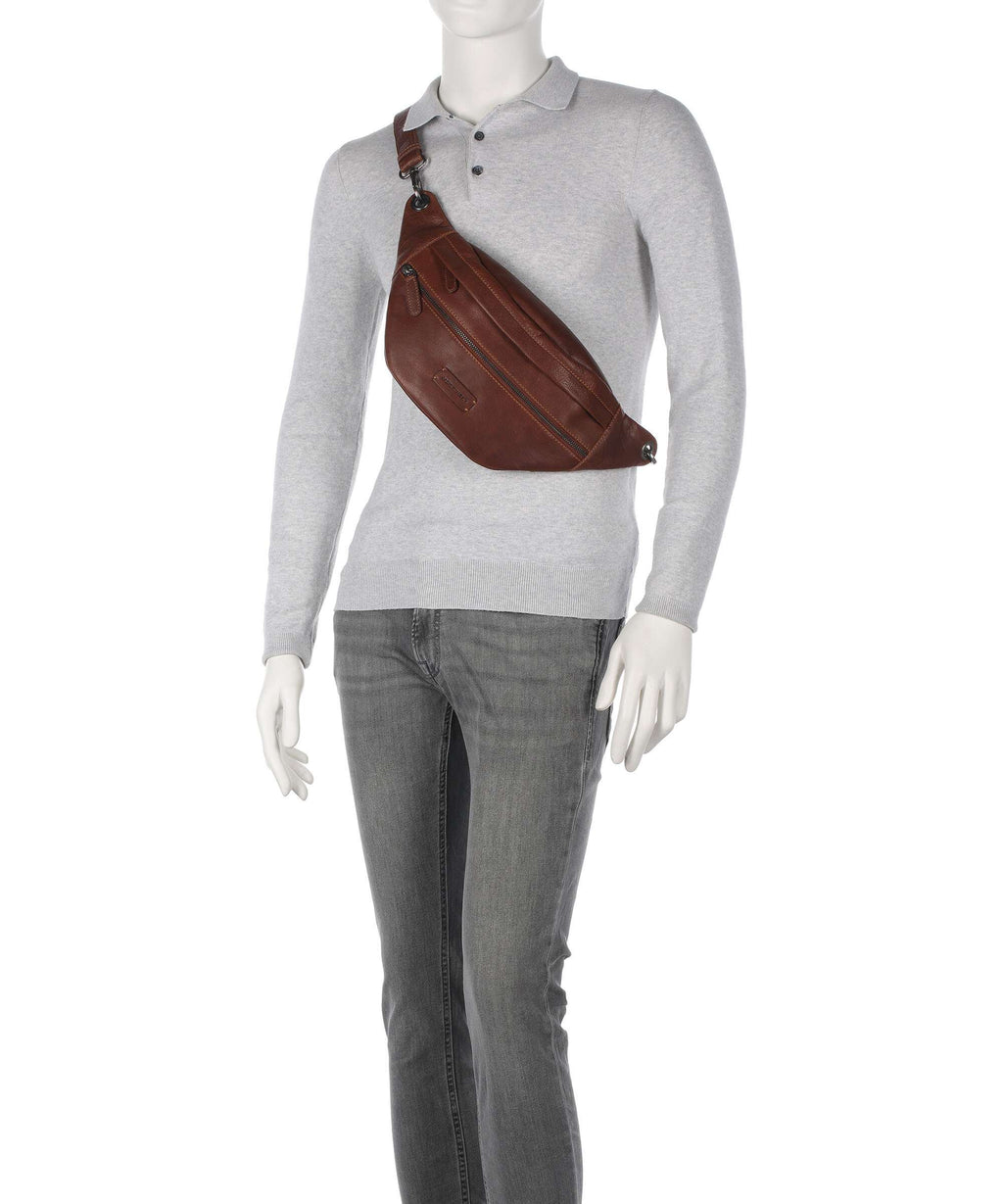 Jack Kinsky Porto 1 Belt bag cognac