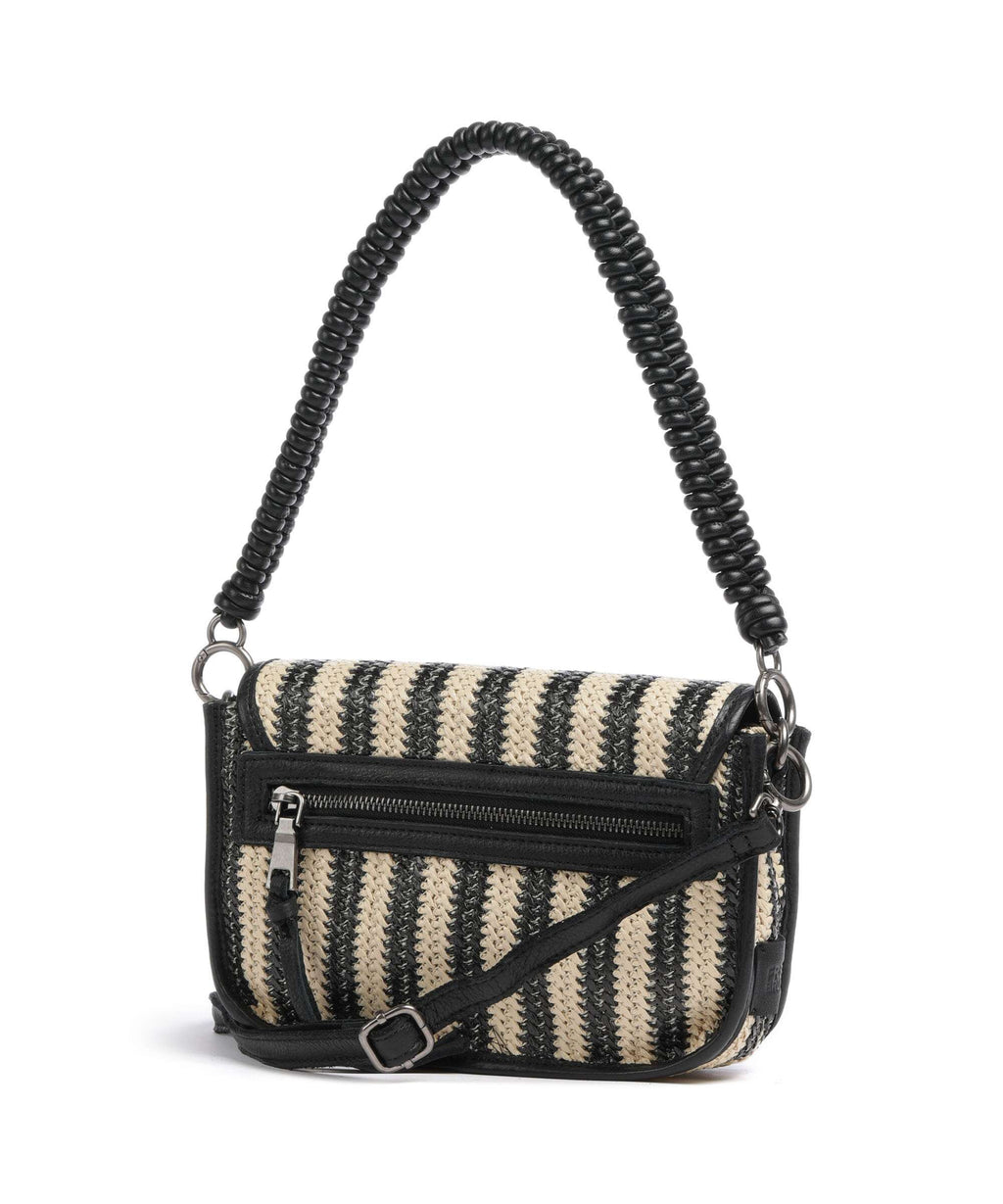 FredsBruder Sommerliebe Shoulder bag black stripes