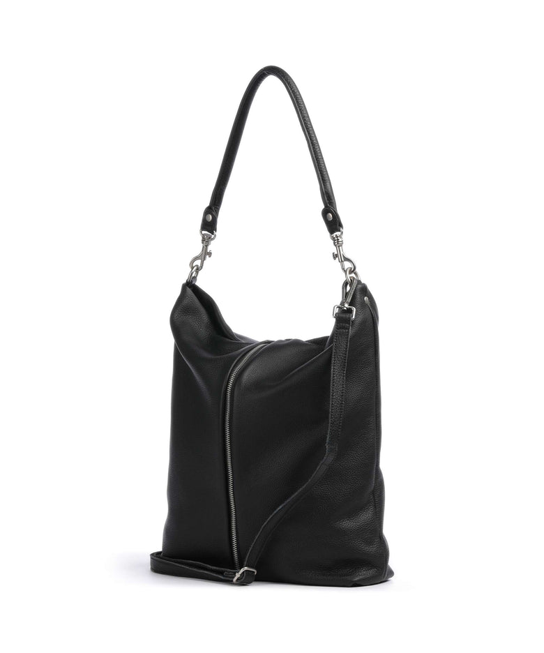 FredsBruder Feeling Good Zip Hobo bag black