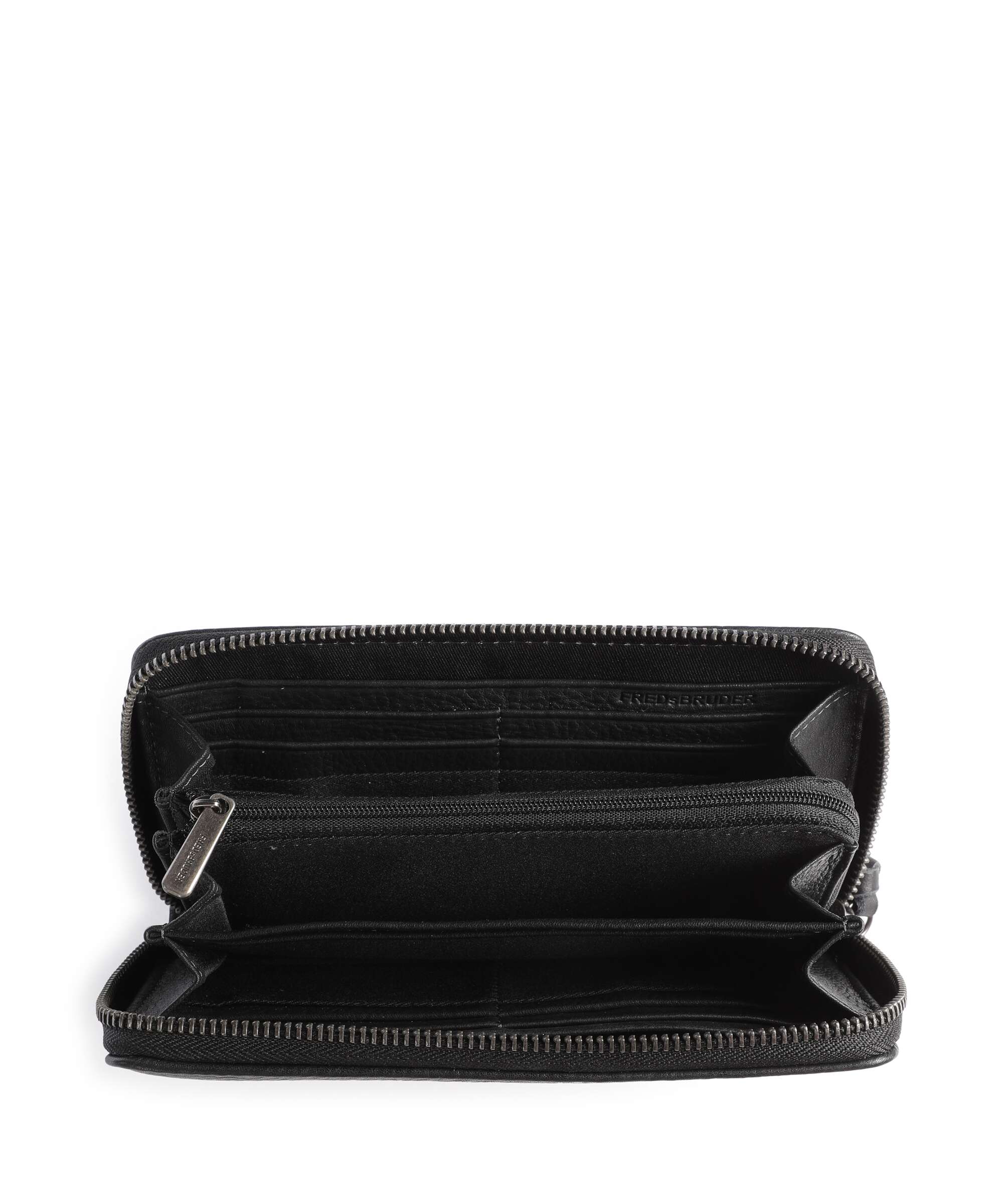 FredsBruder Dear Zip-Around Wallet black