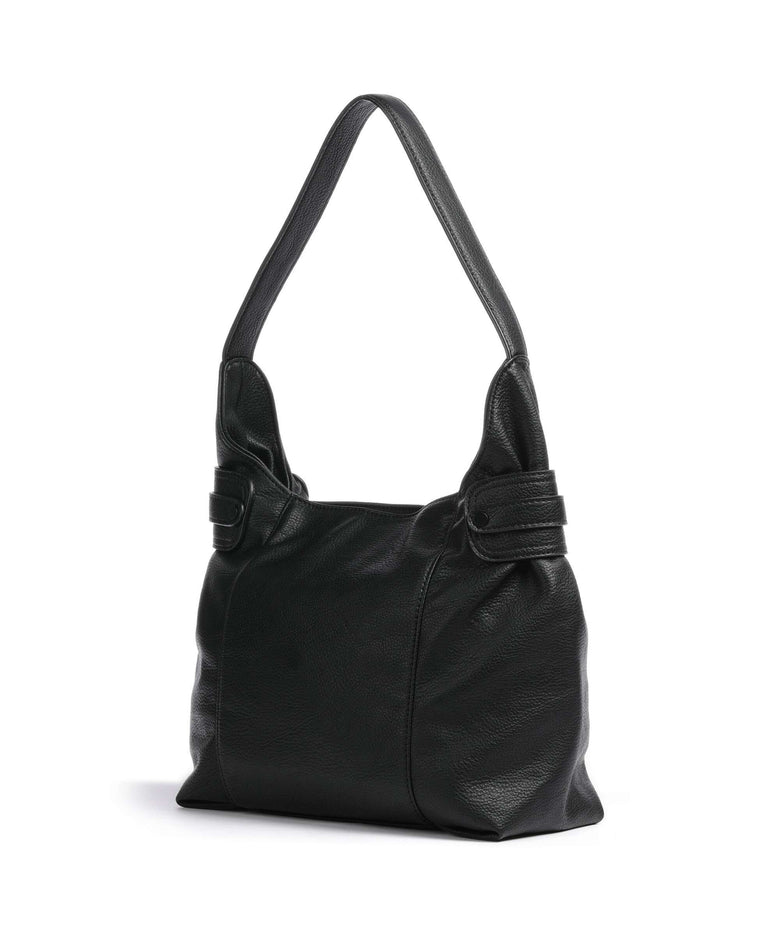 FredsBruder Deep Dark Hobo bag black