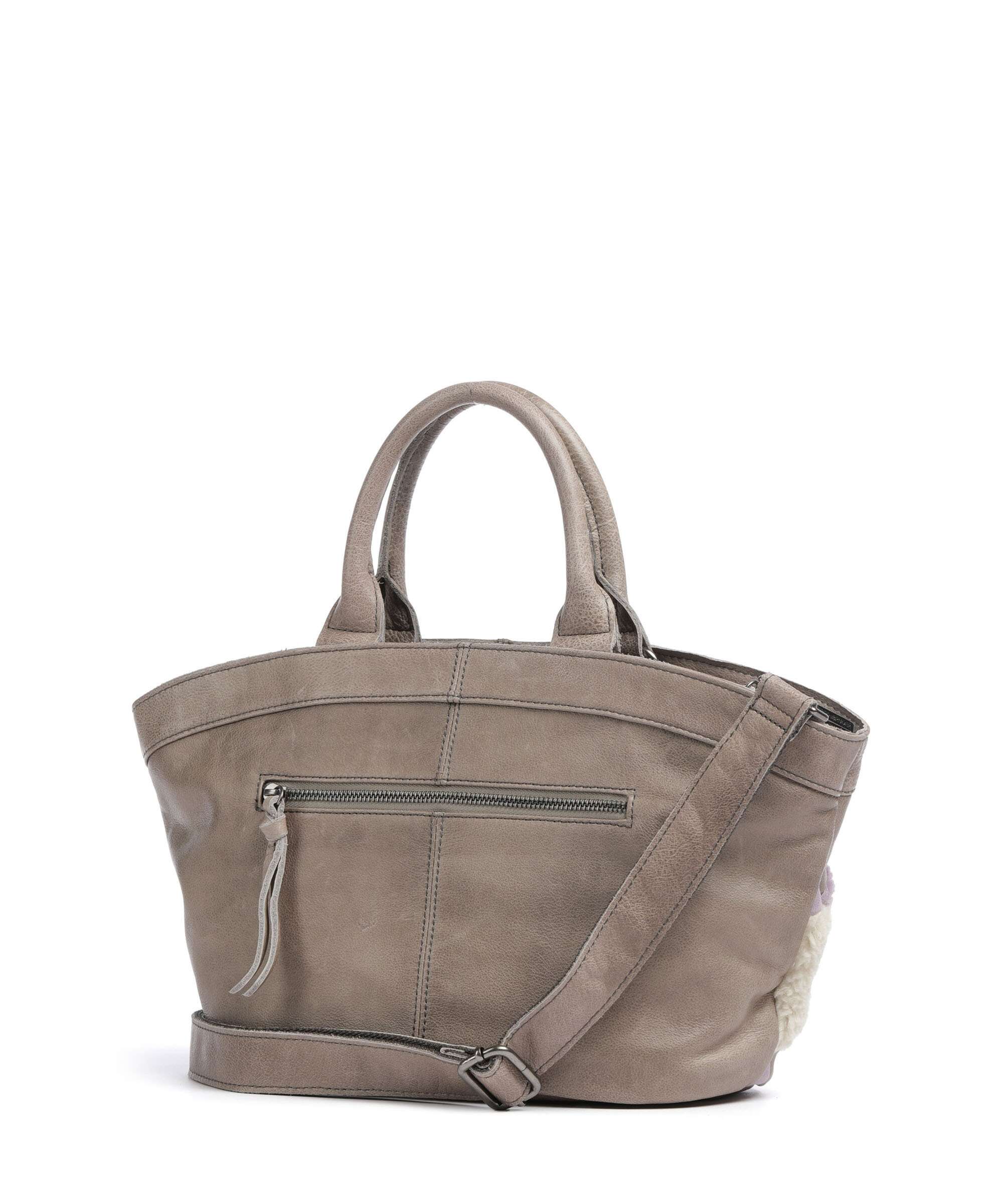 FredsBruder Check My Bag Handbag lavender teddy mix
