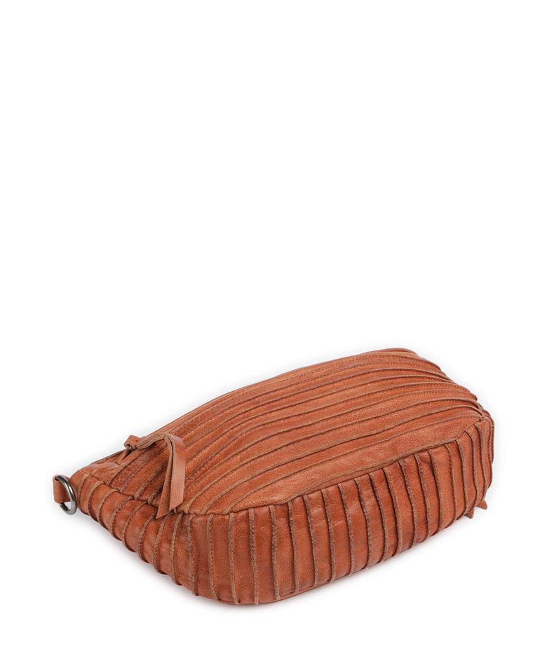 FredsBruder Check My Bag Mini Crossbody bag dark caramel