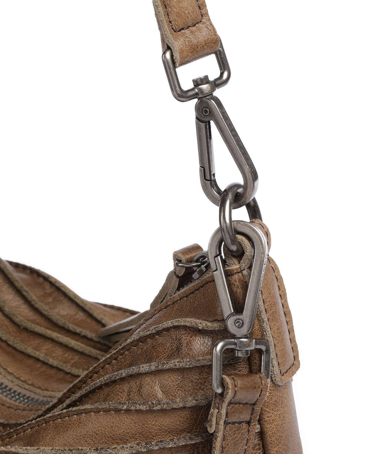 FredsBruder Bestseller Riffel Hobo bag olive