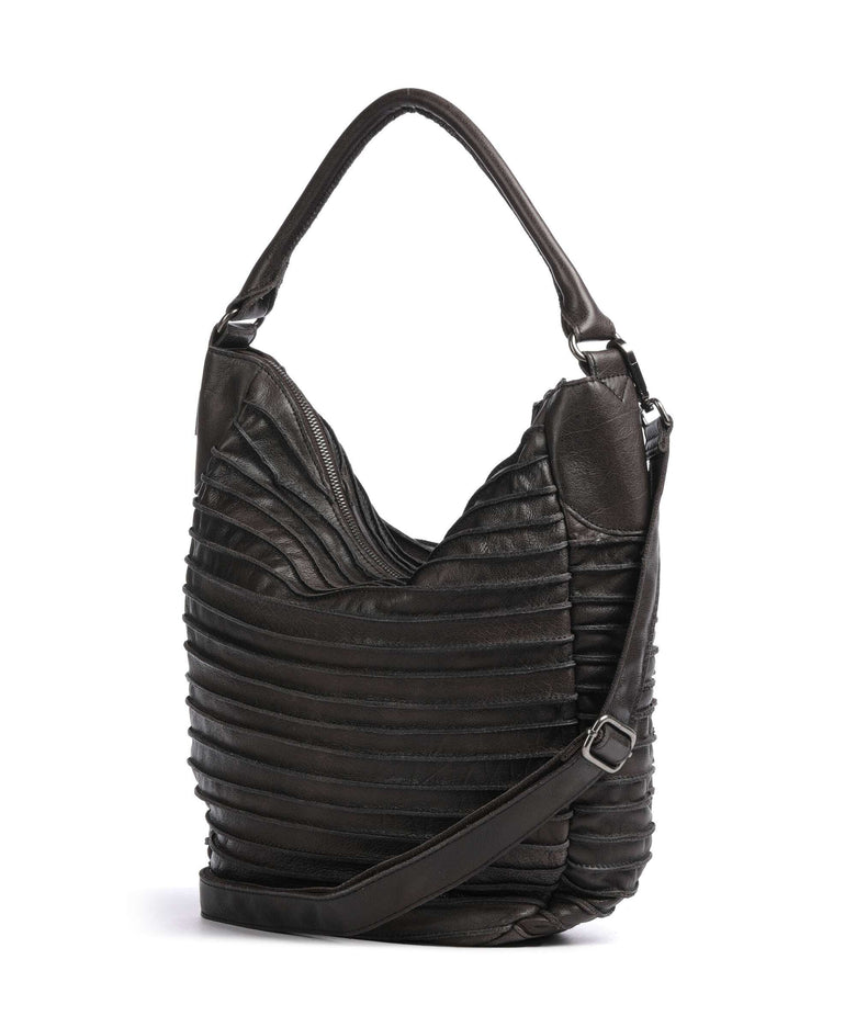 FredsBruder Bestseller Hobo bag brown