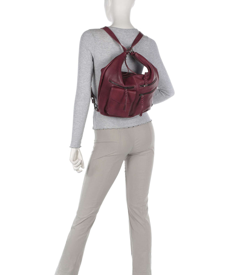 FredsBruder My Old Friend Hybrid Backpack bag dark berry