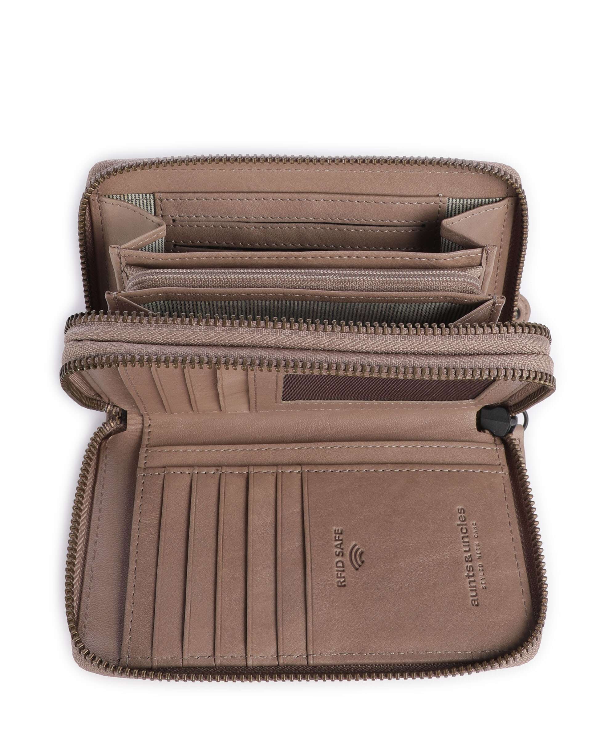 Aunts & Uncles Grandma's Luxury Club Betty Wallet vintage khaki