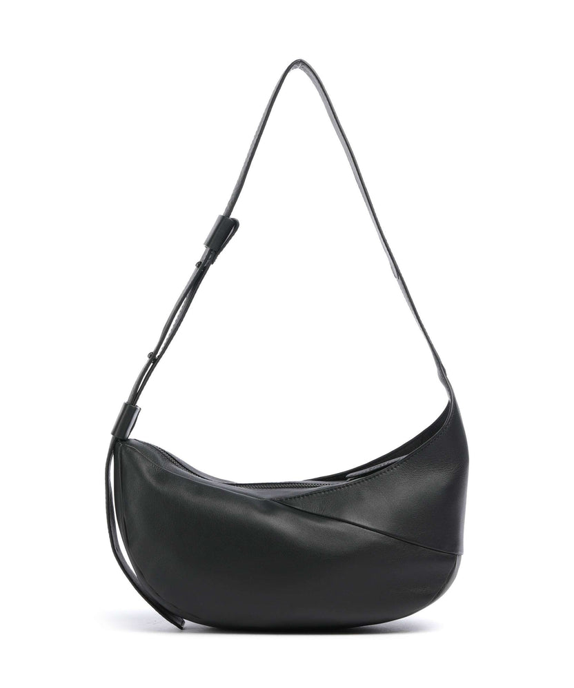 Aunts & Uncles Jamie's Orchard Bee Balm Hobo bag jet black