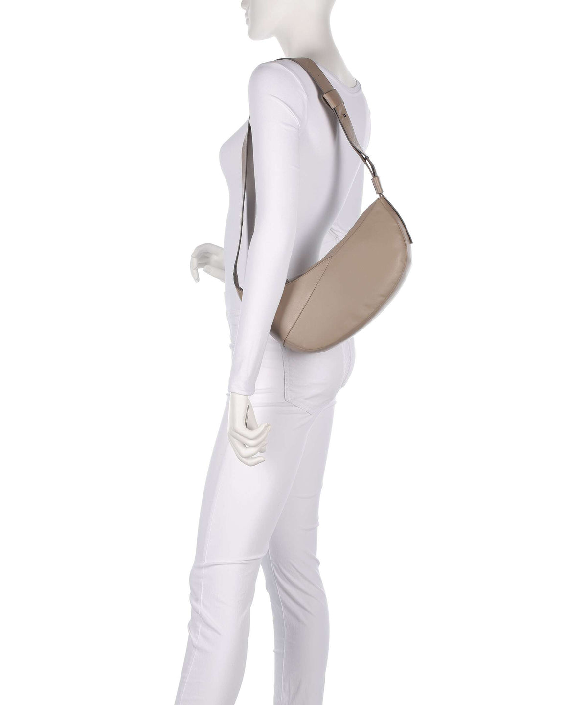 Aunts & Uncles Jamie's Orchard Bee Balm Hobo bag portabella