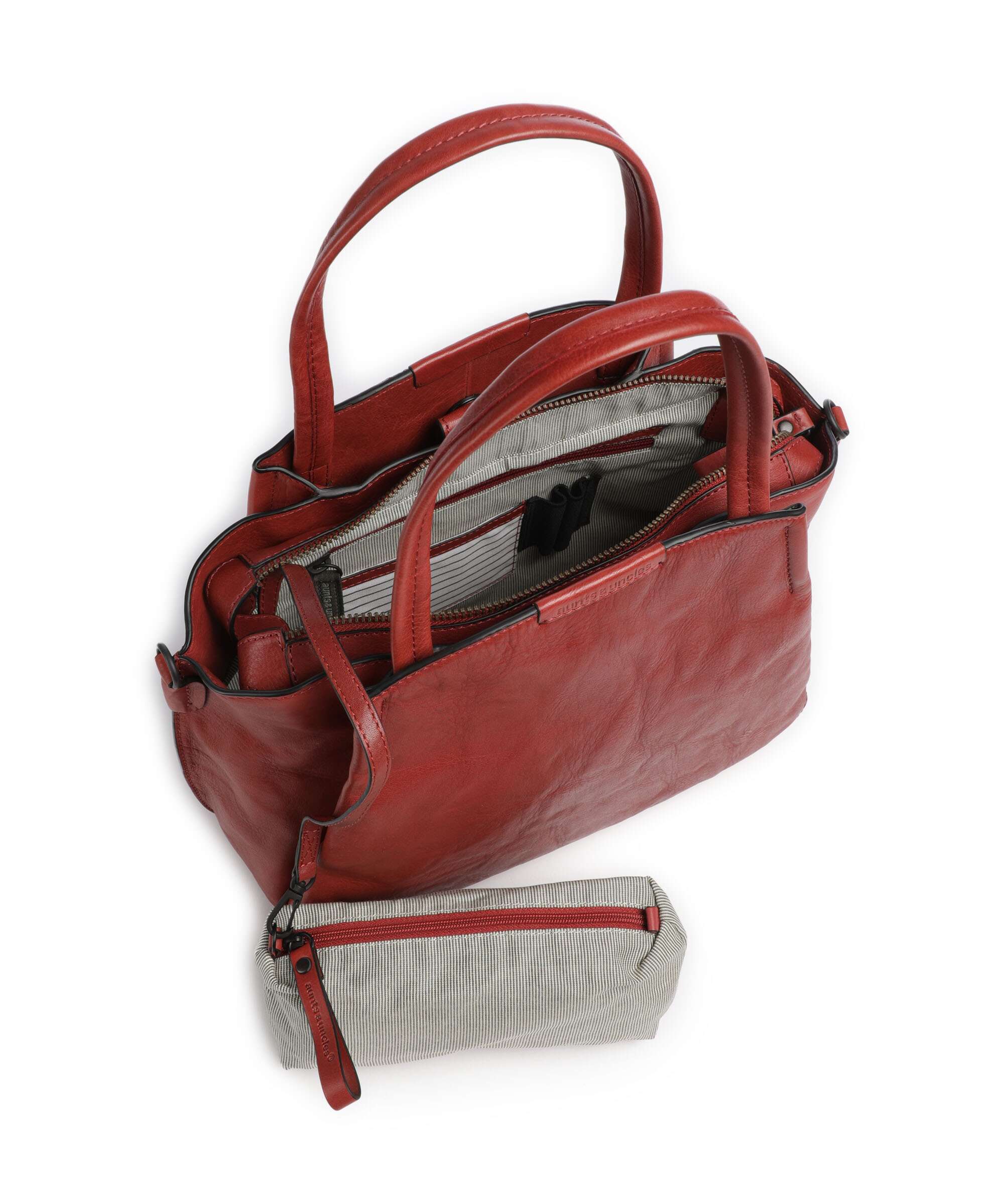 Aunts & Uncles Grandma's Luxury Club Mrs. Chiffon Pie Handbag intense rust