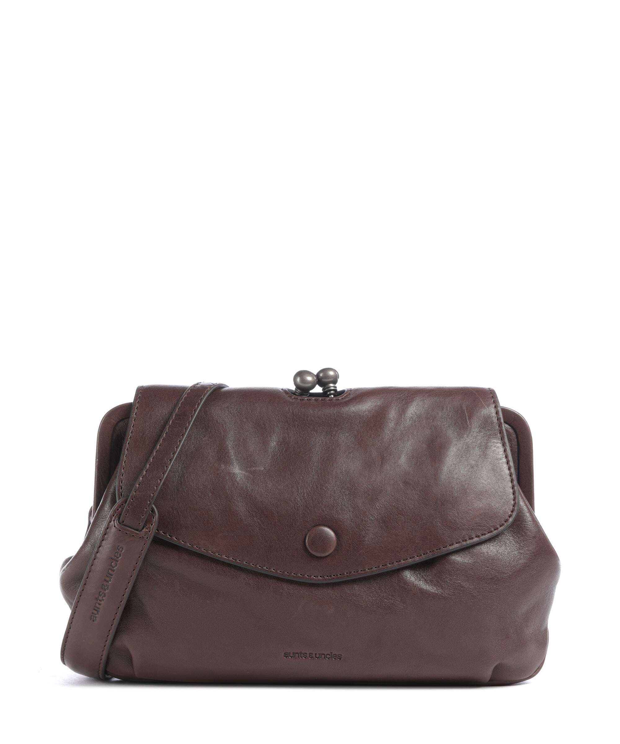 Aunts & Uncles Grandma's Luxury Club Mrs. Madeline Crossbody bag coffee bean