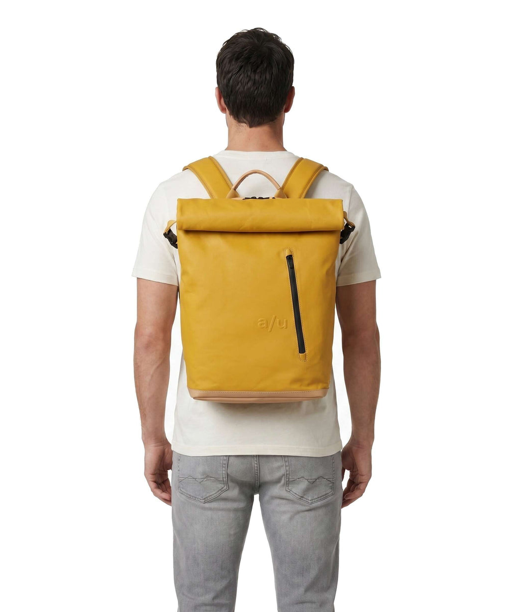 Aunts & Uncles Japan Fukui Rolltop backpack amber