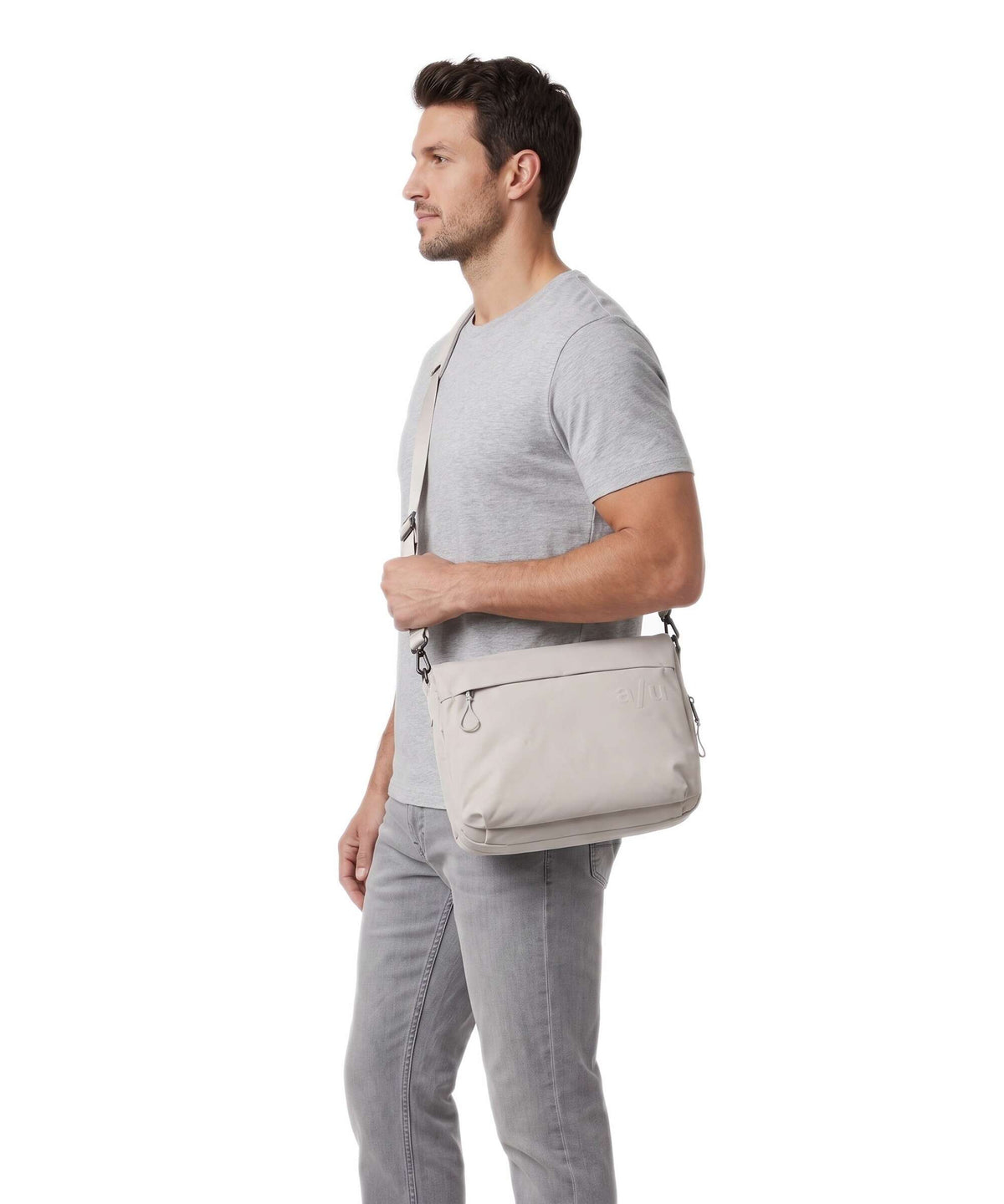 Aunts & Uncles Japan Lite Aoki Messenger bag linen