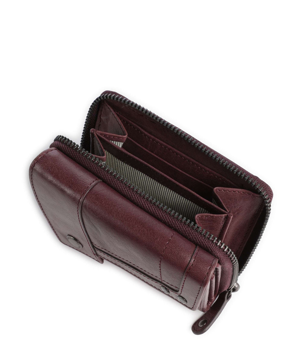 Aunts & Uncles Grandma's Luxury Club Lotta Wallet dark cherry