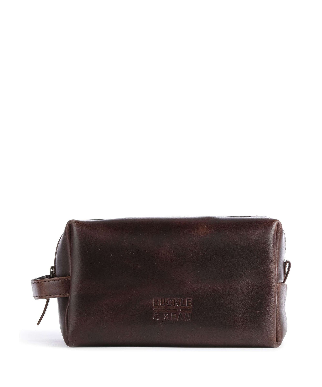 Buckle & Seam Crazy Horse Everest Toiletry bag brown