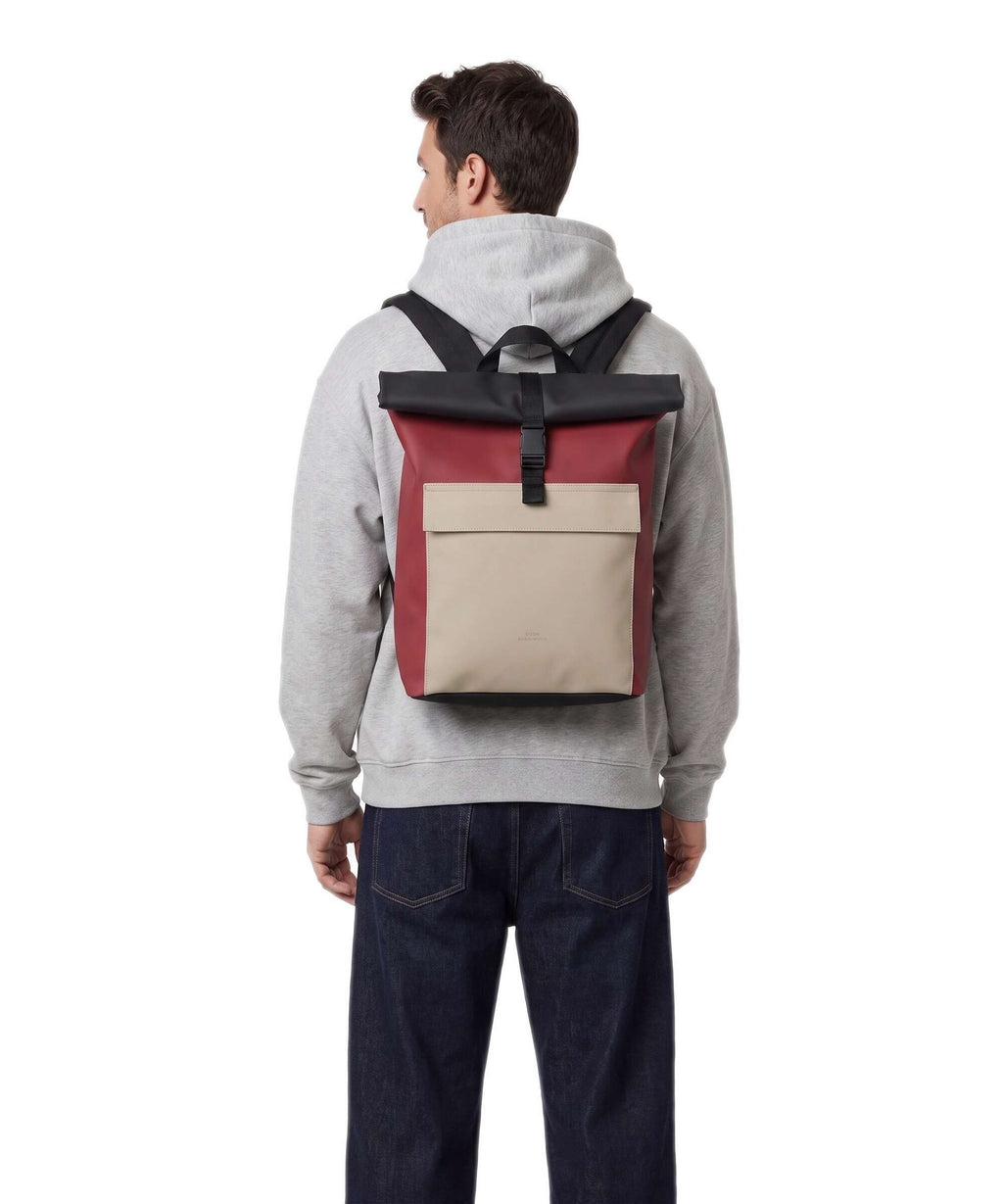 Ucon Acrobatics Lotus Infinity Jannik Mini Rolltop backpack burgundy/sand