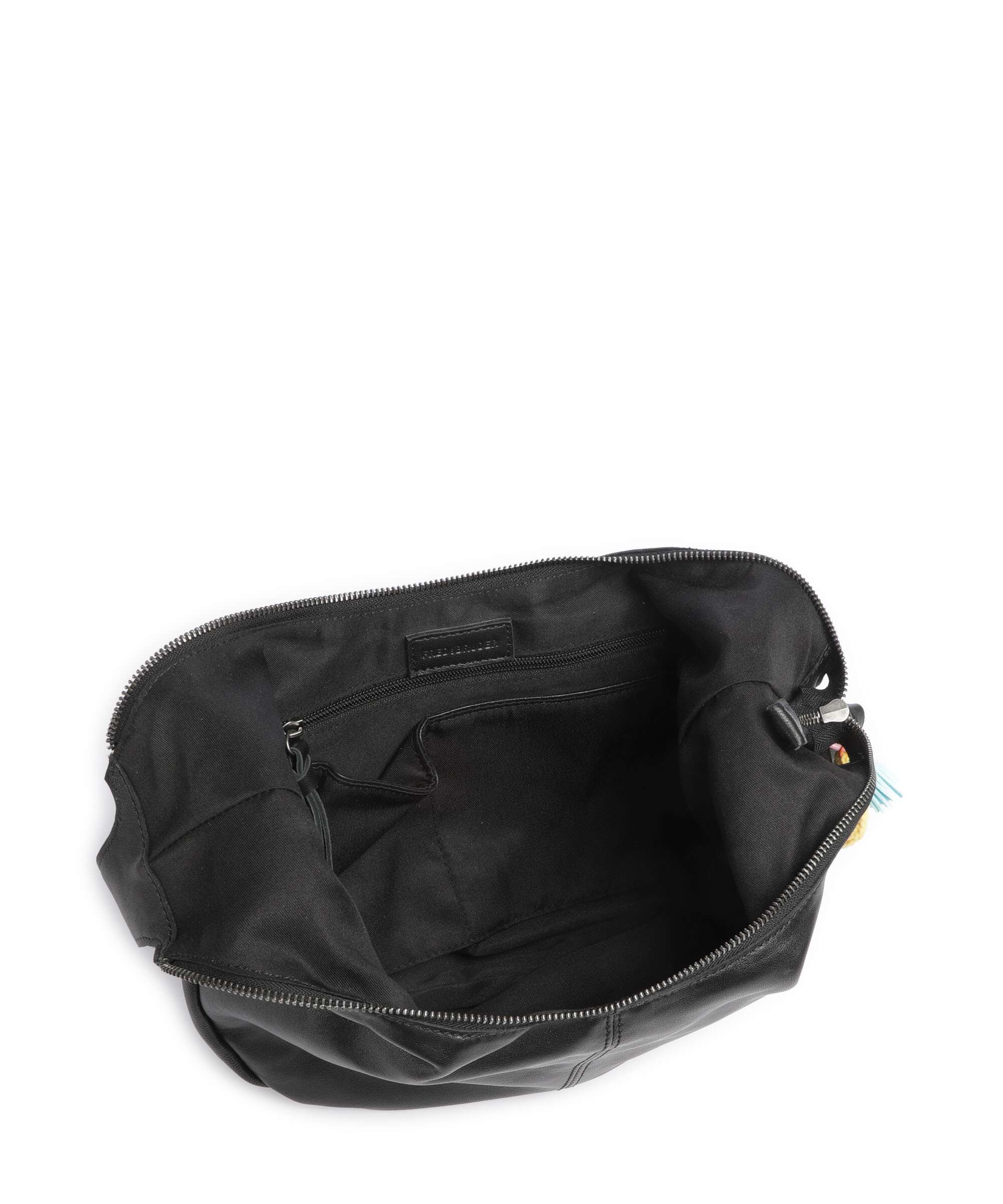 FredsBruder Take A Smile Hobo bag black