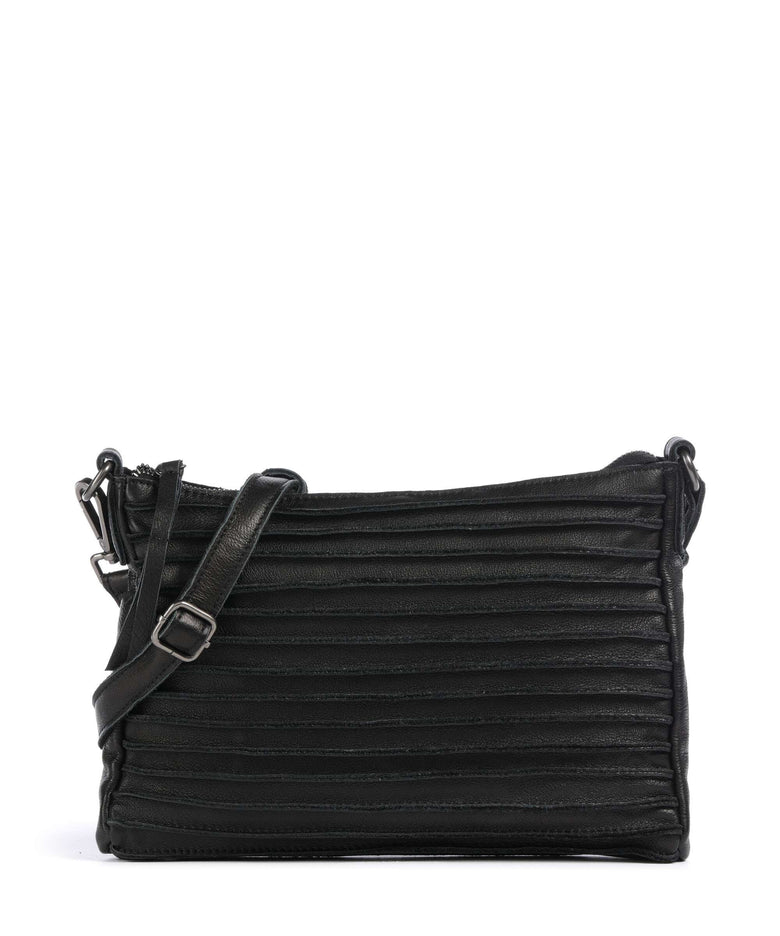 FredsBruder Bestseller Riffel Hobo bag black